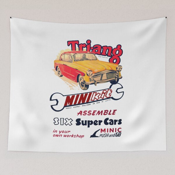 Item preview, TOY DIE CAST CAR PACKAGING designed and sold by ThrowbackAds.