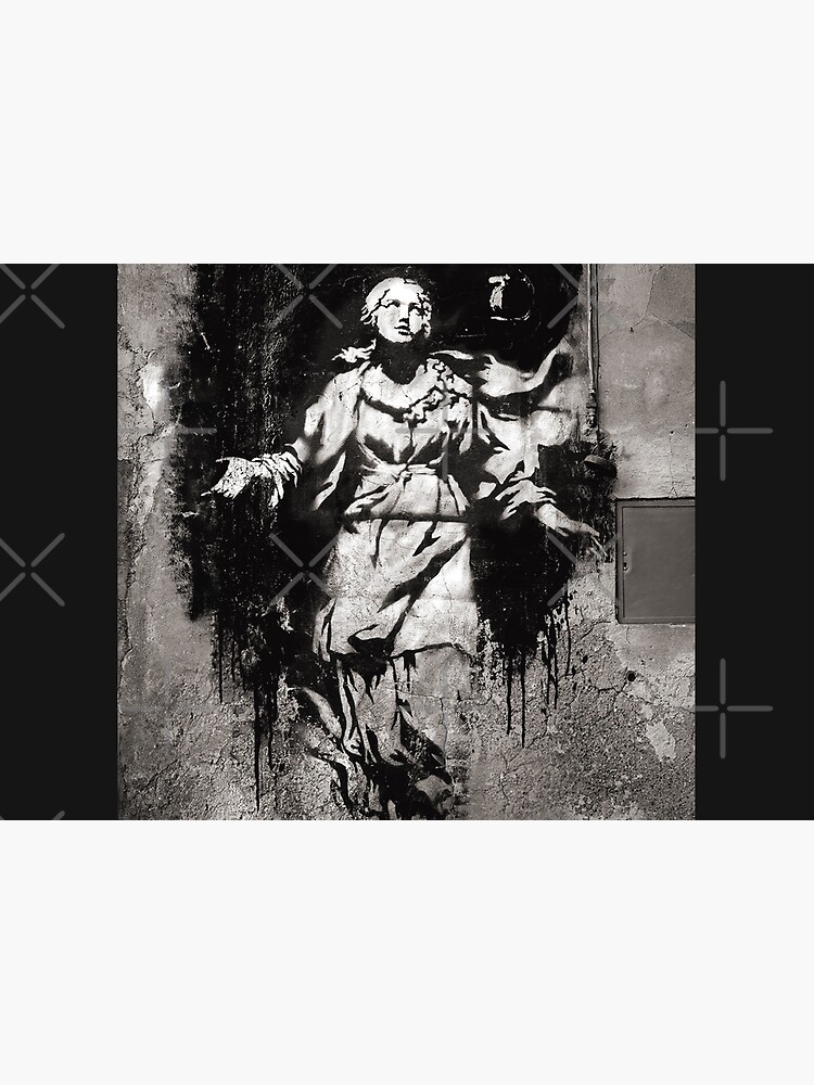 Banksy Madonna With a Pistol - Street Art Naples | Original