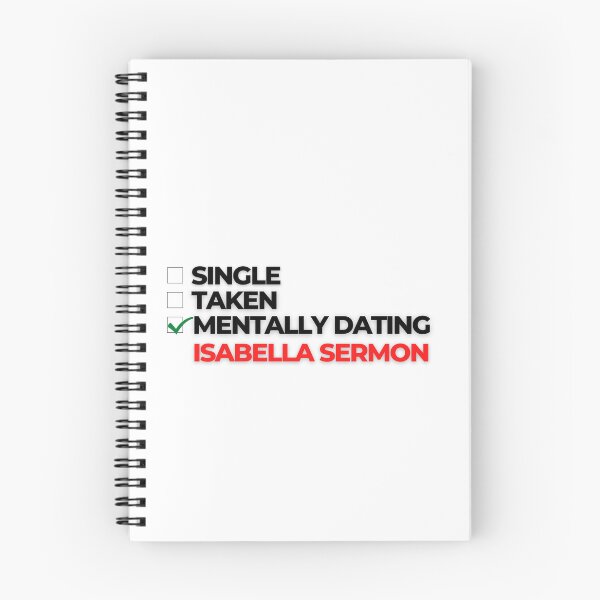 Item preview, Mentally Dating Isabella Sermon designed and sold by Itsheartshop.