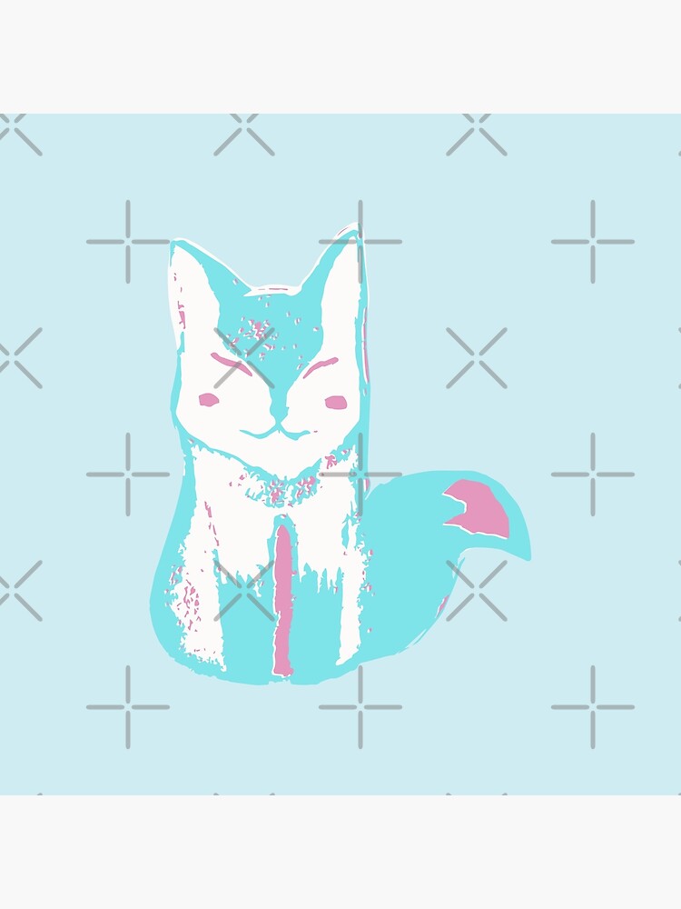 Icy Blue Fox by whya