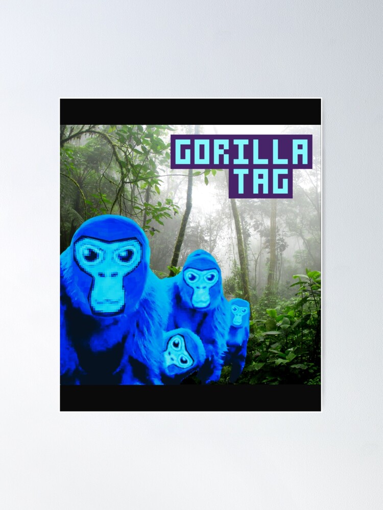 Gorilla Tag Mods Monkey  Poster for Sale by DecalicoDesign