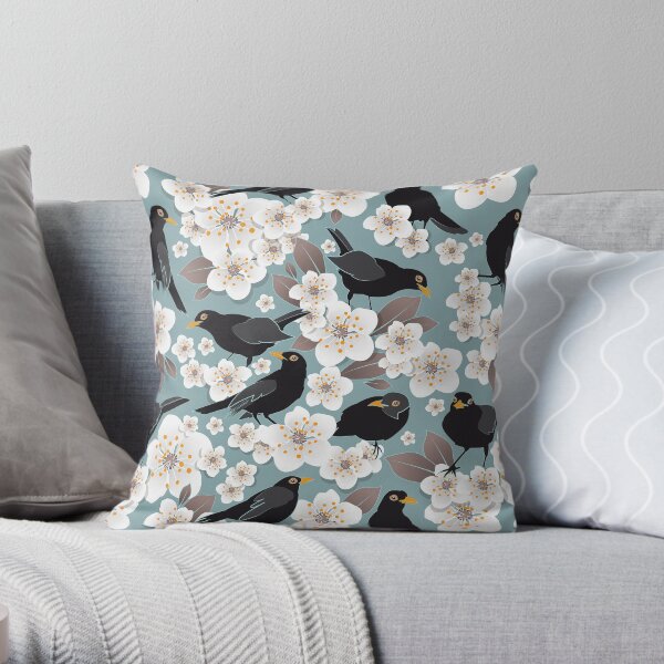 Waiting for the cherries I Throw Pillow