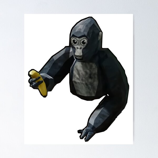 3D model gorilla tag model VR / AR / low-poly