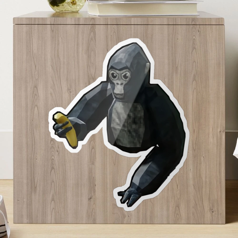 No-repeat Gorilla Tag Sticker Hand-painted Art Sense Decoration