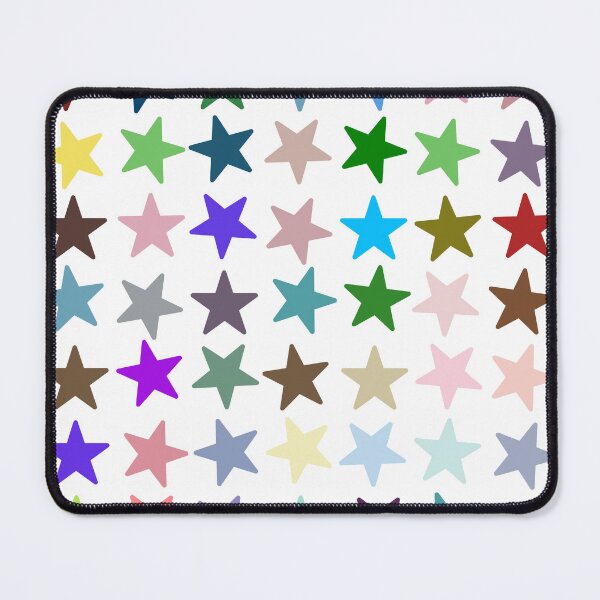 Item preview, Abstract Multi Color Star Pattern designed and sold by Pixel4Art.