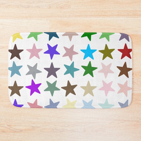 Item preview, Abstract Multi Color Star Pattern designed and sold by Pixel4Art.