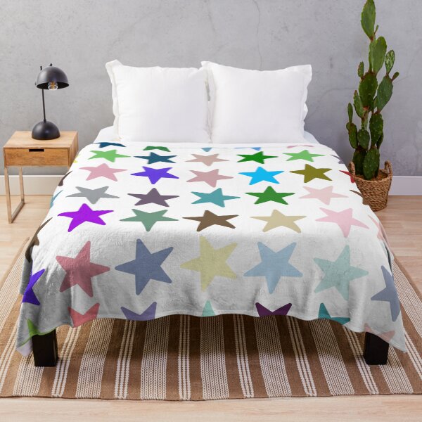 Item preview, Abstract Multi Color Star Pattern designed and sold by Pixel4Art.