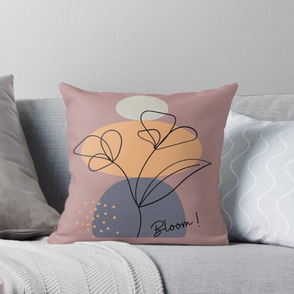 Item preview, Bloom Fine Line Boho Flower Line Art designed and sold by Bohoaesthetics.