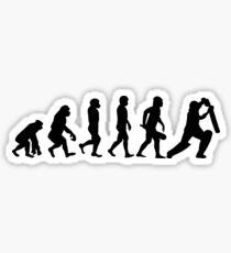 Evolution of Cricket Sticker