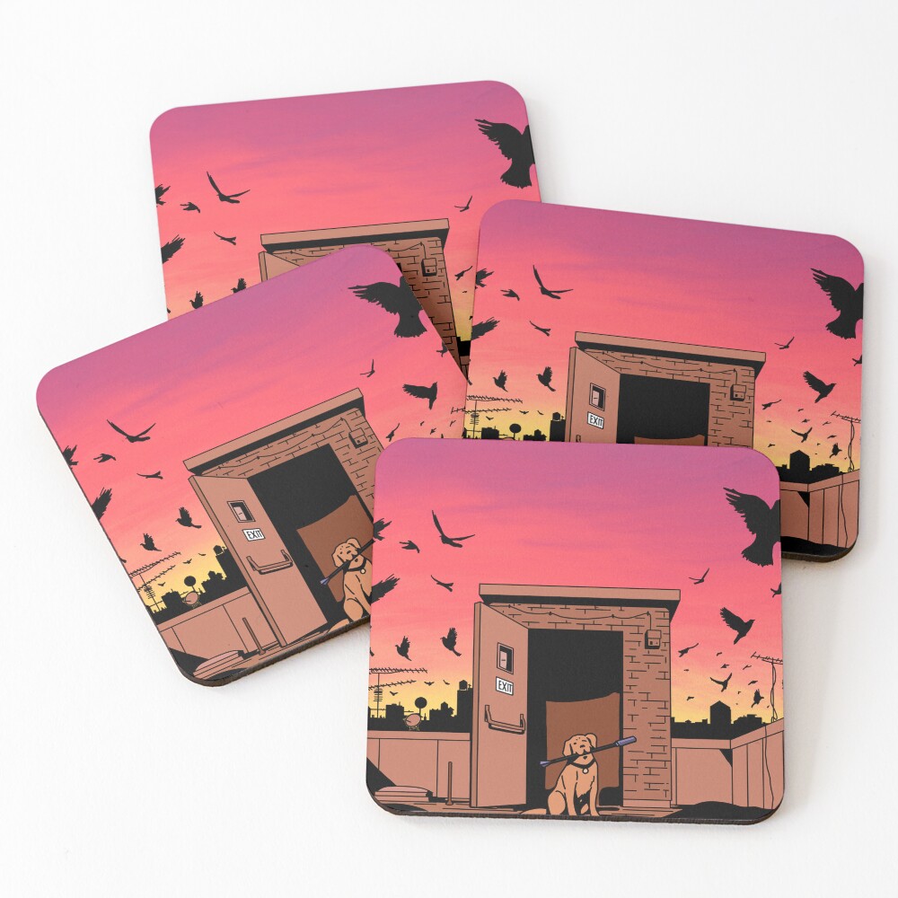 Item preview, Coasters (Set of 4) designed and sold by SimpleTimeSoup.