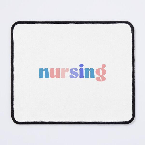 Item preview, NURSING Colorful Words designed and sold by InnaPo ⭐⭐⭐⭐⭐.