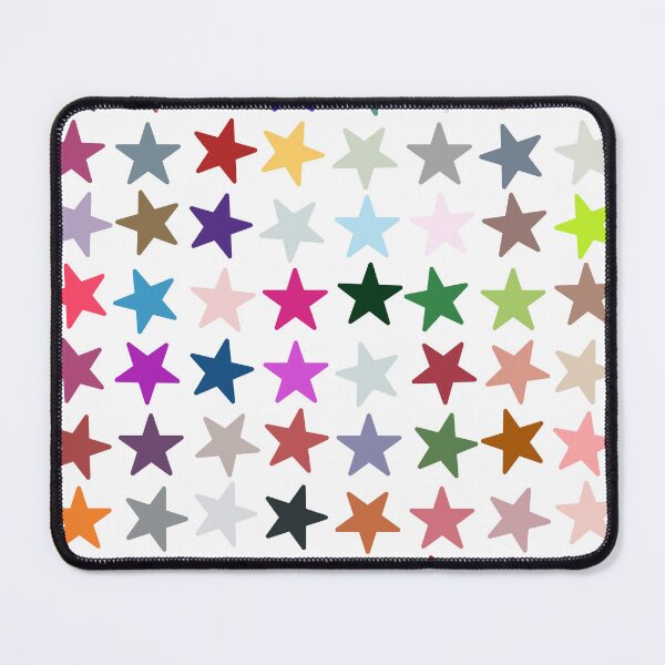 Item preview, Abstract Multi Color Star Pattern designed and sold by Pixel4Art.