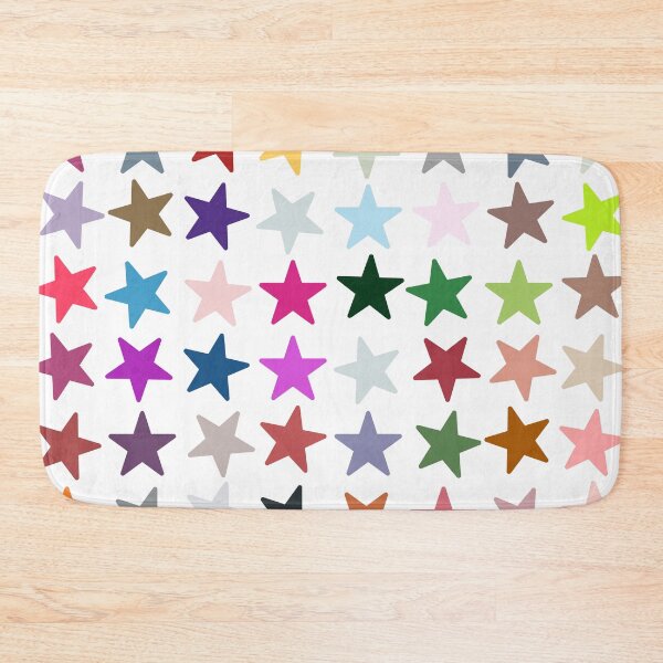 Item preview, Abstract Multi Color Star Pattern designed and sold by Pixel4Art.