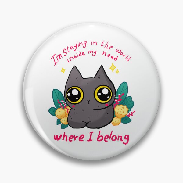Item preview, I'm staying in the world inside my head  designed and sold by Mayarart.