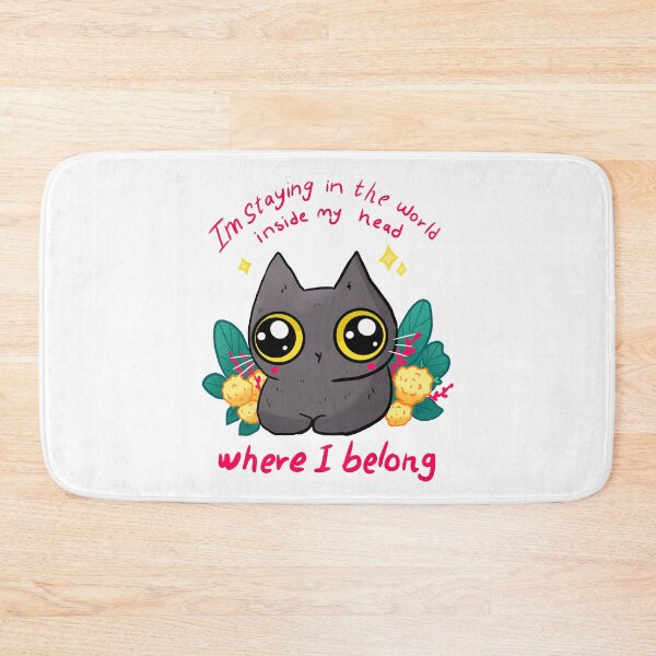 Item preview, I'm staying in the world inside my head  designed and sold by Mayarart.