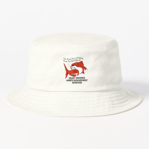 Adult Bucket Hat Fishing Hat, Lake Fishing, Fly Fishing, Fishing
