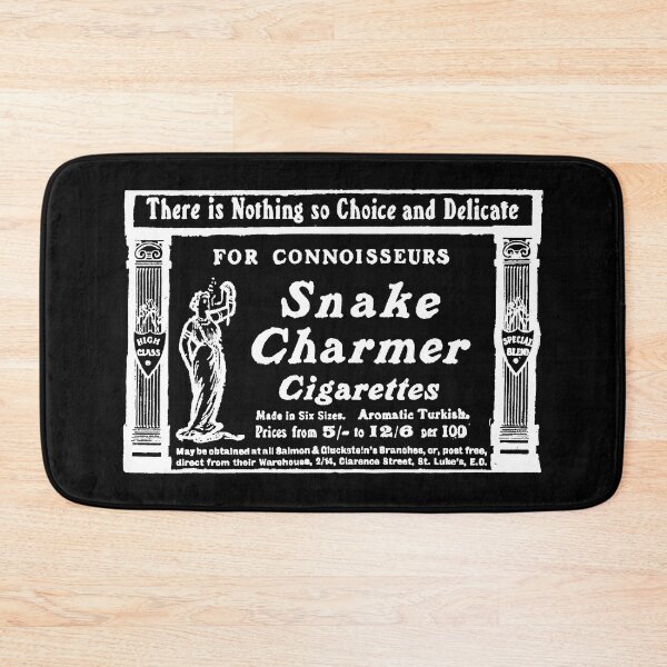 Item preview, SNAKE CHARMER CIGARETTES designed and sold by ThrowbackAds.