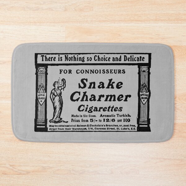 Item preview, SNAKE CHARMER CIGARETTES designed and sold by ThrowbackAds.