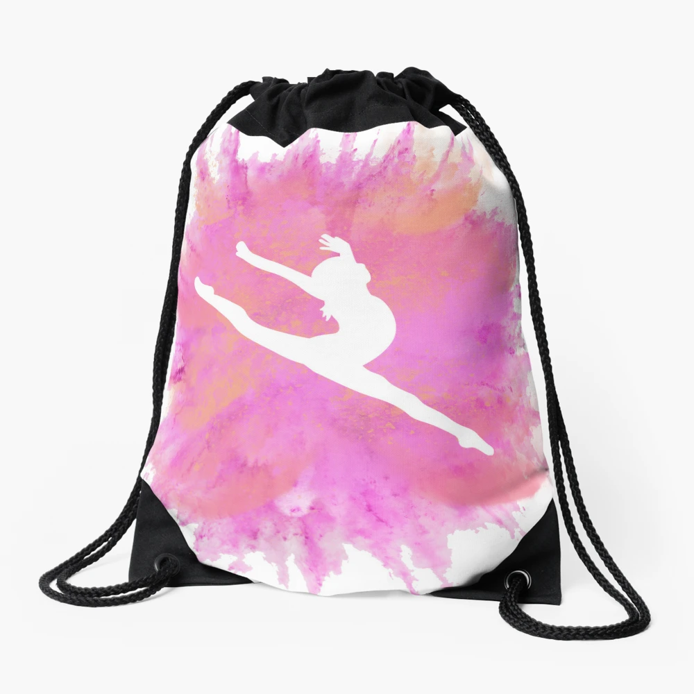 Backpack Personalized Gymnast Gymnastics Leaping Floor 