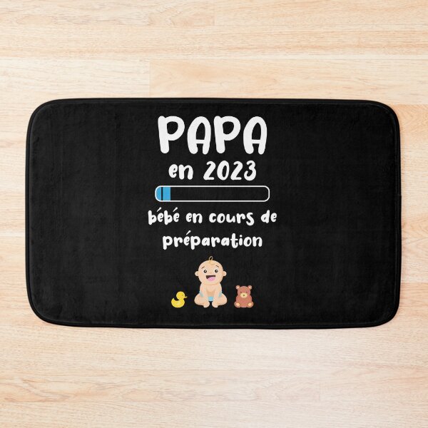 Aperçu de l'œuvre Papa en 2023, bébé créée et vendue par Catcrea.