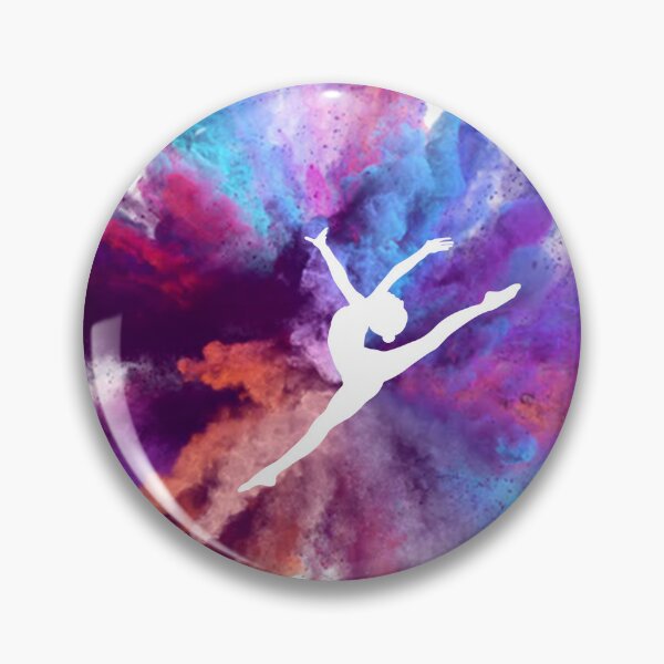 Item preview, Gymnast Rainbow Explosion designed and sold by Flexiblepeople.
