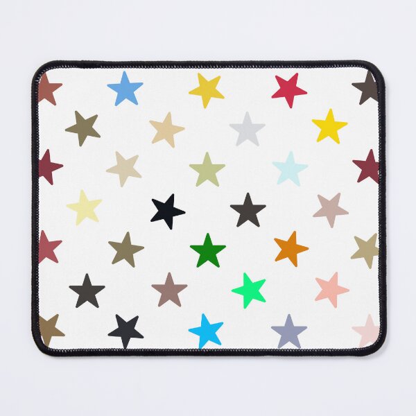Item preview, Abstract Multi Color Star Pattern designed and sold by Pixel4Art.