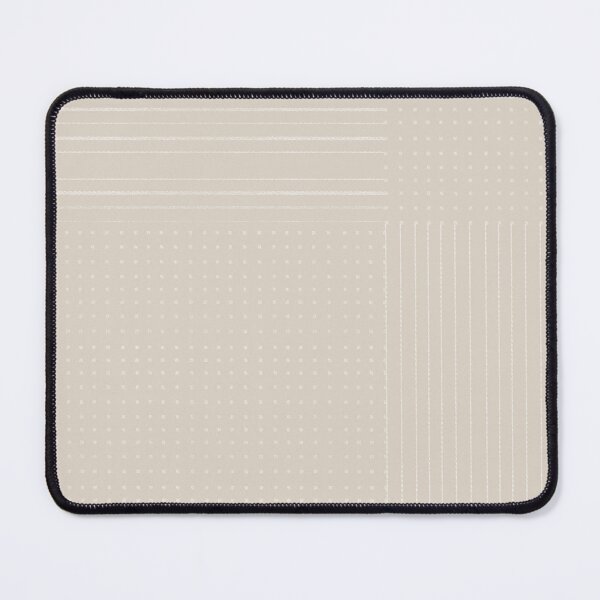 Item preview, White stripes and dots on light beige. designed and sold by marinaklykva.