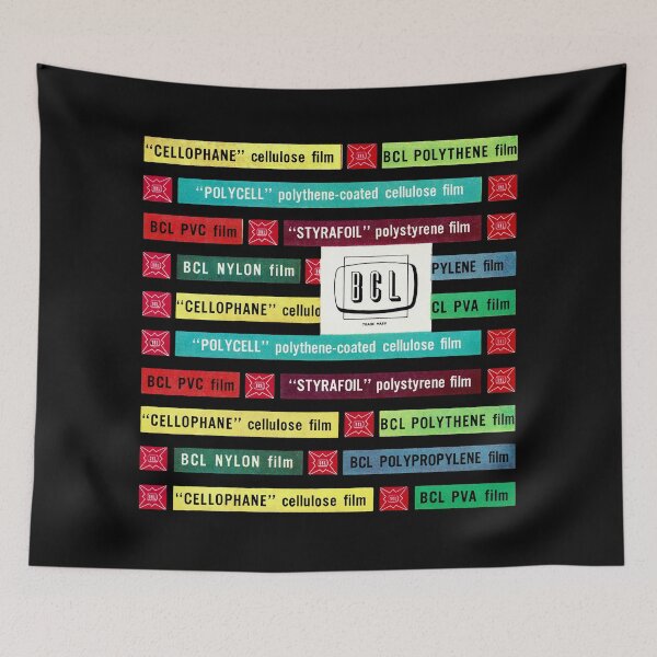 Item preview, BRITISH CELLOPHANE ADVERT designed and sold by ThrowbackAds.