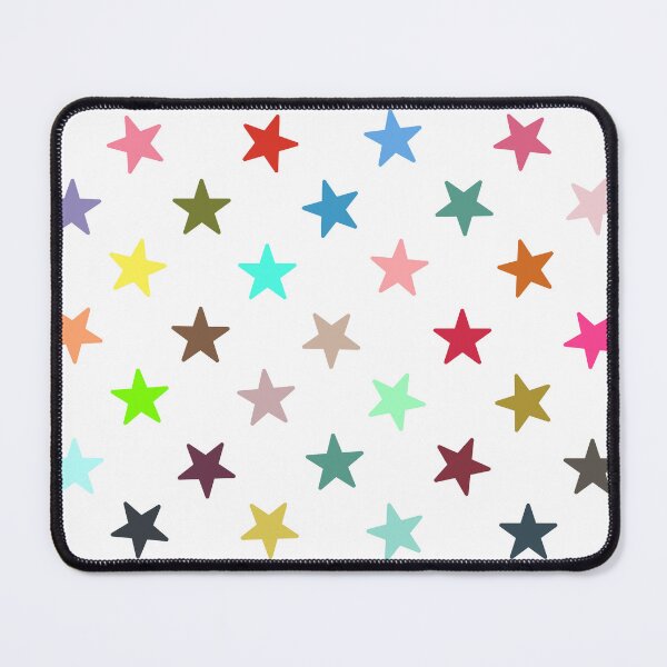 Item preview, Abstract Multi Color Star Pattern designed and sold by Pixel4Art.