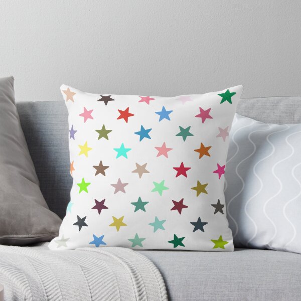 Item preview, Abstract Multi Color Star Pattern designed and sold by Pixel4Art.