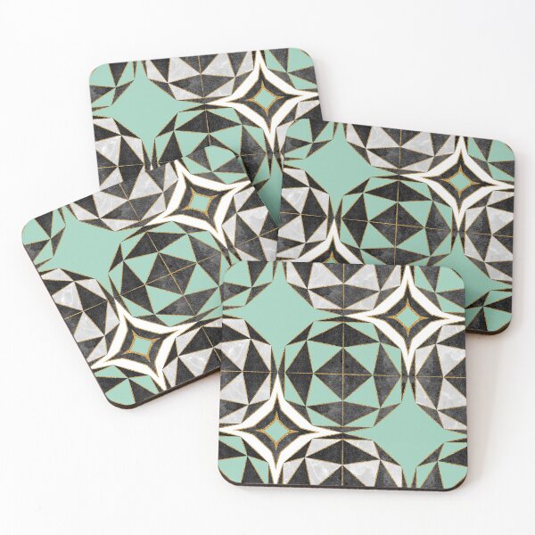 Item preview, Geodesic Optic Greens designed and sold by SelmaCardoso.
