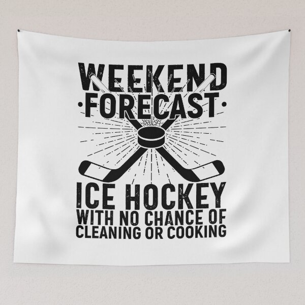 Item preview, Weekend Forecast Funny Ice hockey Clothing For Hockey Mom designed and sold by rifatart.