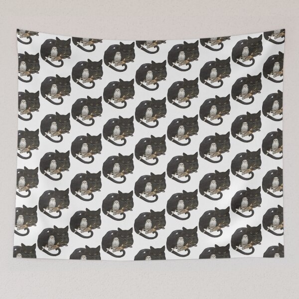 Item preview, A Cat And An Owl   (2) designed and sold by MargoDress909.