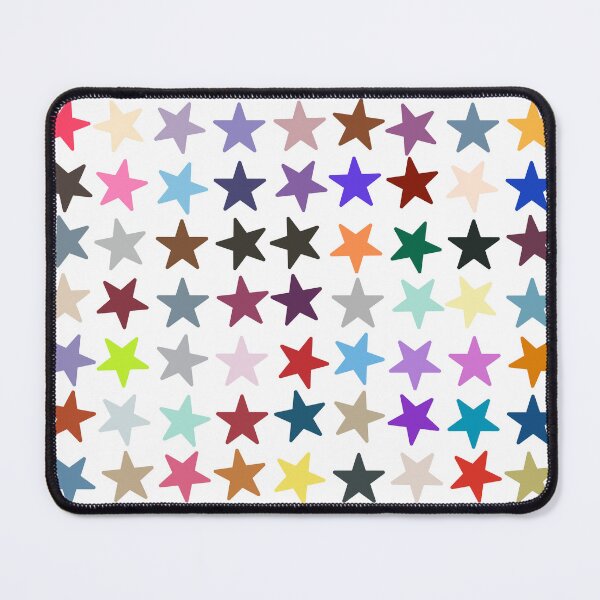 Item preview, Abstract Multi Color Star Pattern designed and sold by Pixel4Art.