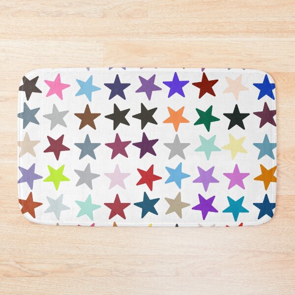Item preview, Abstract Multi Color Star Pattern designed and sold by Pixel4Art.
