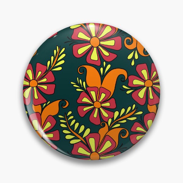 Item preview, Colorful Mixed Floral Surface Pattern designed and sold by patternologyy.