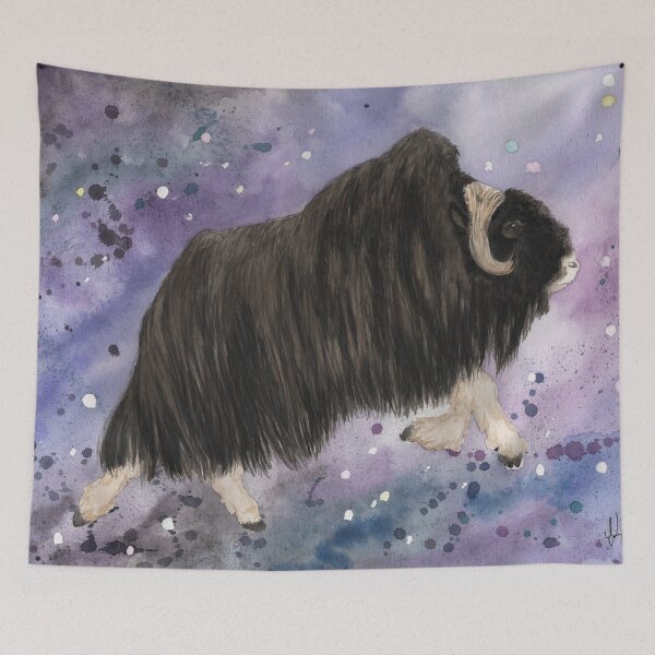 Item preview, Muskox Watercolor designed and sold by NvH-Art.