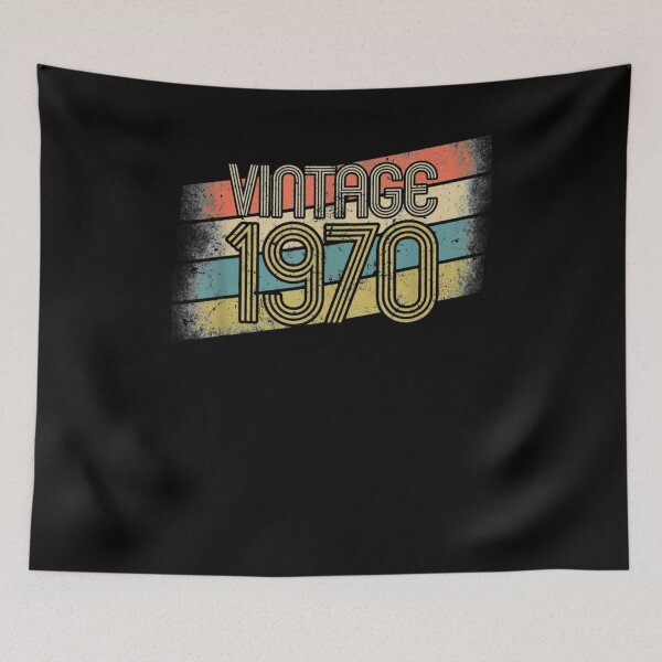 Item preview, Vintage 1970 Born In 1970 Birthday  designed and sold by petglow.