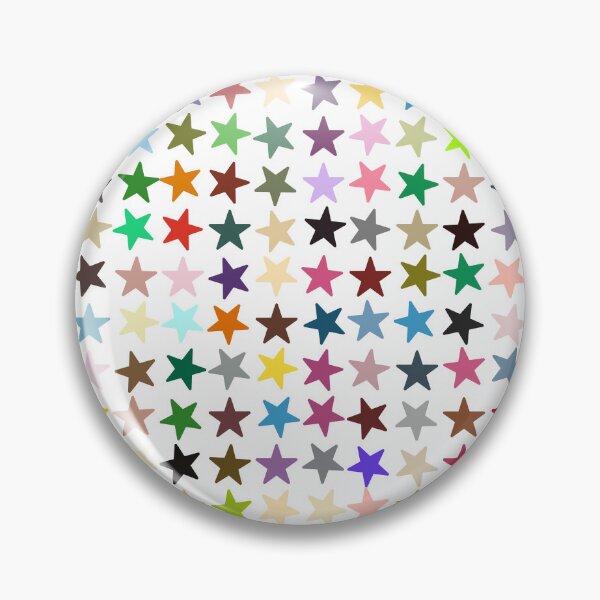 Item preview, Abstract Multi Color Star Pattern designed and sold by Pixel4Art.
