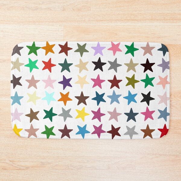 Item preview, Abstract Multi Color Star Pattern designed and sold by Pixel4Art.