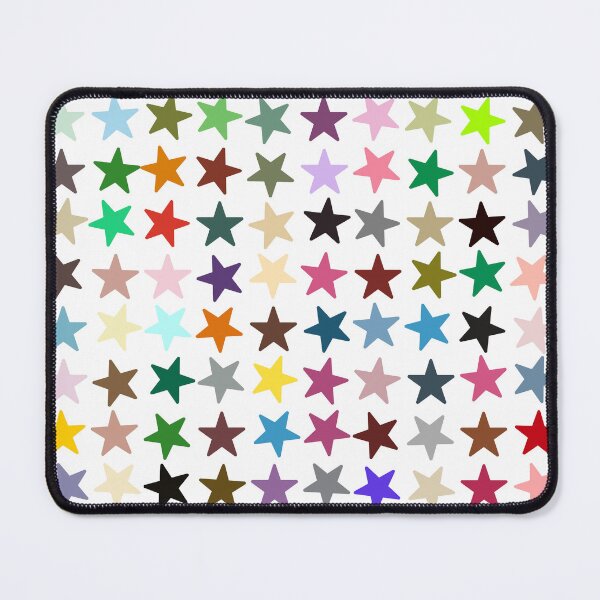 Item preview, Abstract Multi Color Star Pattern designed and sold by Pixel4Art.