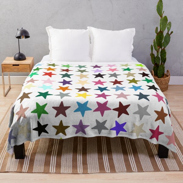 Item preview, Abstract Multi Color Star Pattern designed and sold by Pixel4Art.