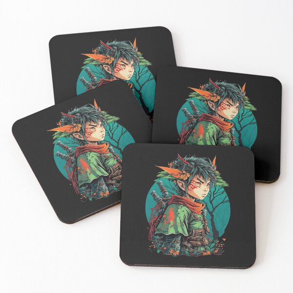Item preview, anime samurai elf designed and sold by The-Armour.