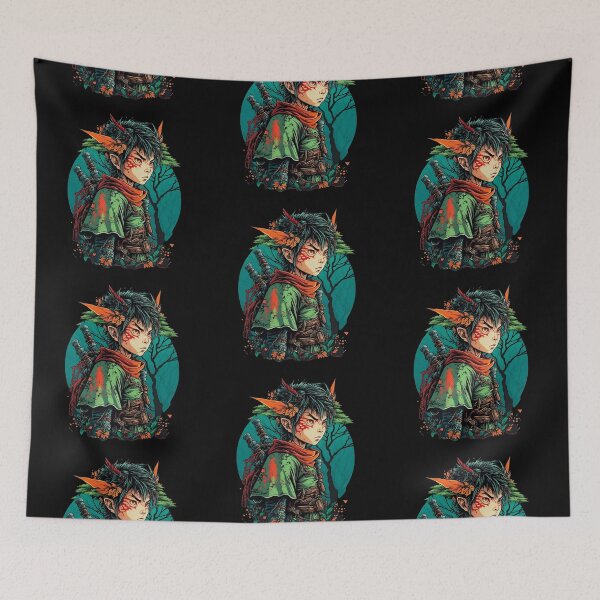 Item preview, anime samurai elf designed and sold by The-Armour.