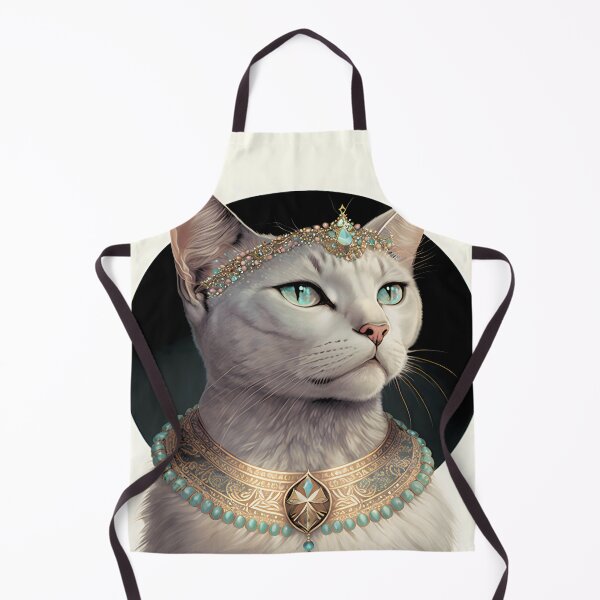 Item preview, Royal Cat with Turquoise Diadem designed and sold by Tuko Designs.
