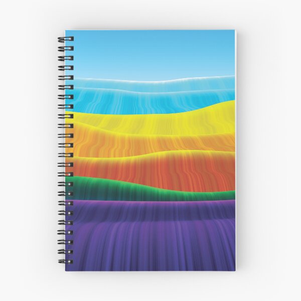 Artikelvorschau, Abstrakte Funky Pizzazz-Farbexplosions-Regenbogen-Meeresboden entworfen und verkauft von FuddalanDesigns.