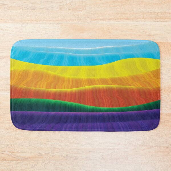 Item preview, Abstract Funky Pizzazz Colour Explosion Rainbow Seafloor designed and sold by FuddalanDesigns.
