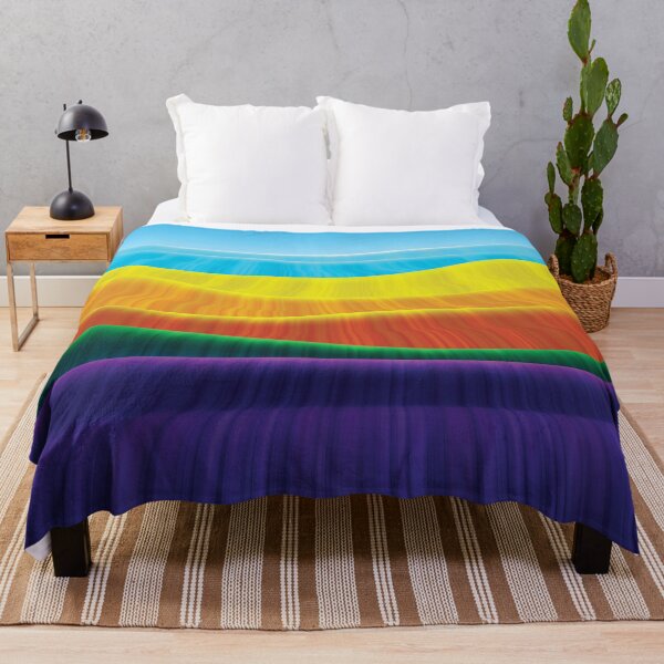 Item preview, Abstract Funky Pizzazz Colour Explosion Rainbow Seafloor designed and sold by FuddalanDesigns.