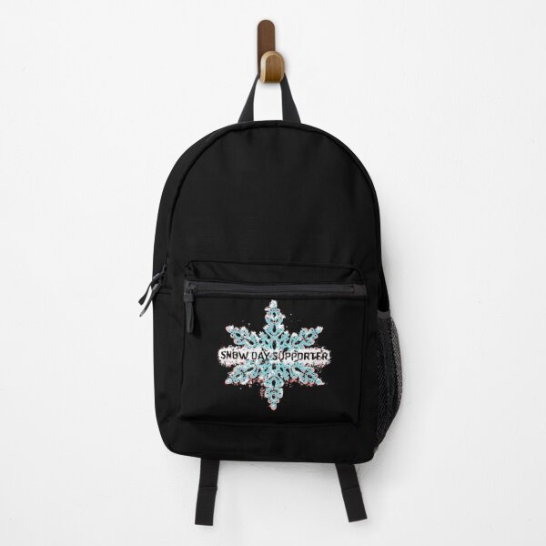 Item preview, Snow Day Supporter / Blue Pink Snowflake designed and sold by AgnieshkaSiwek.