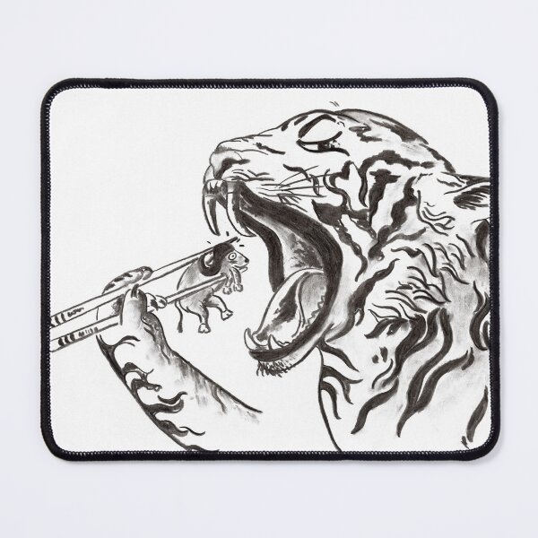 Item preview, The tiger that eats a buffalo designed and sold by Florie BRIAND.